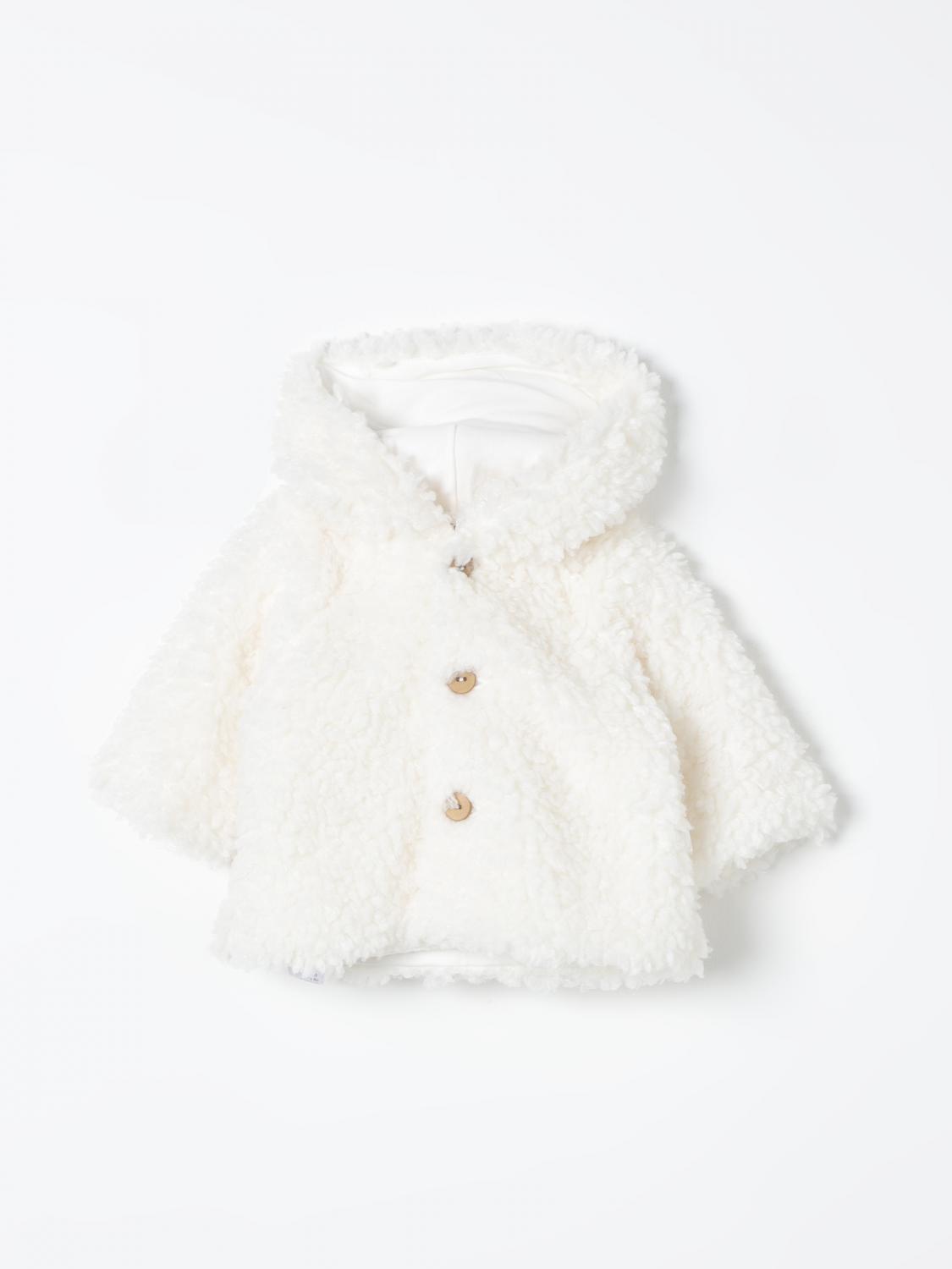 Teddy & Minou Coats Kids Color White In Weiss