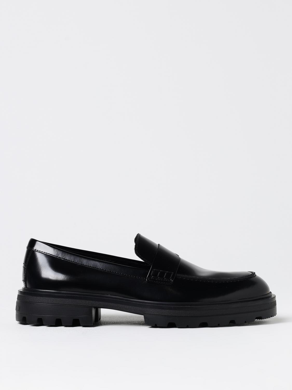 Shop Hogan Loafers  Men Color Black In Schwarz