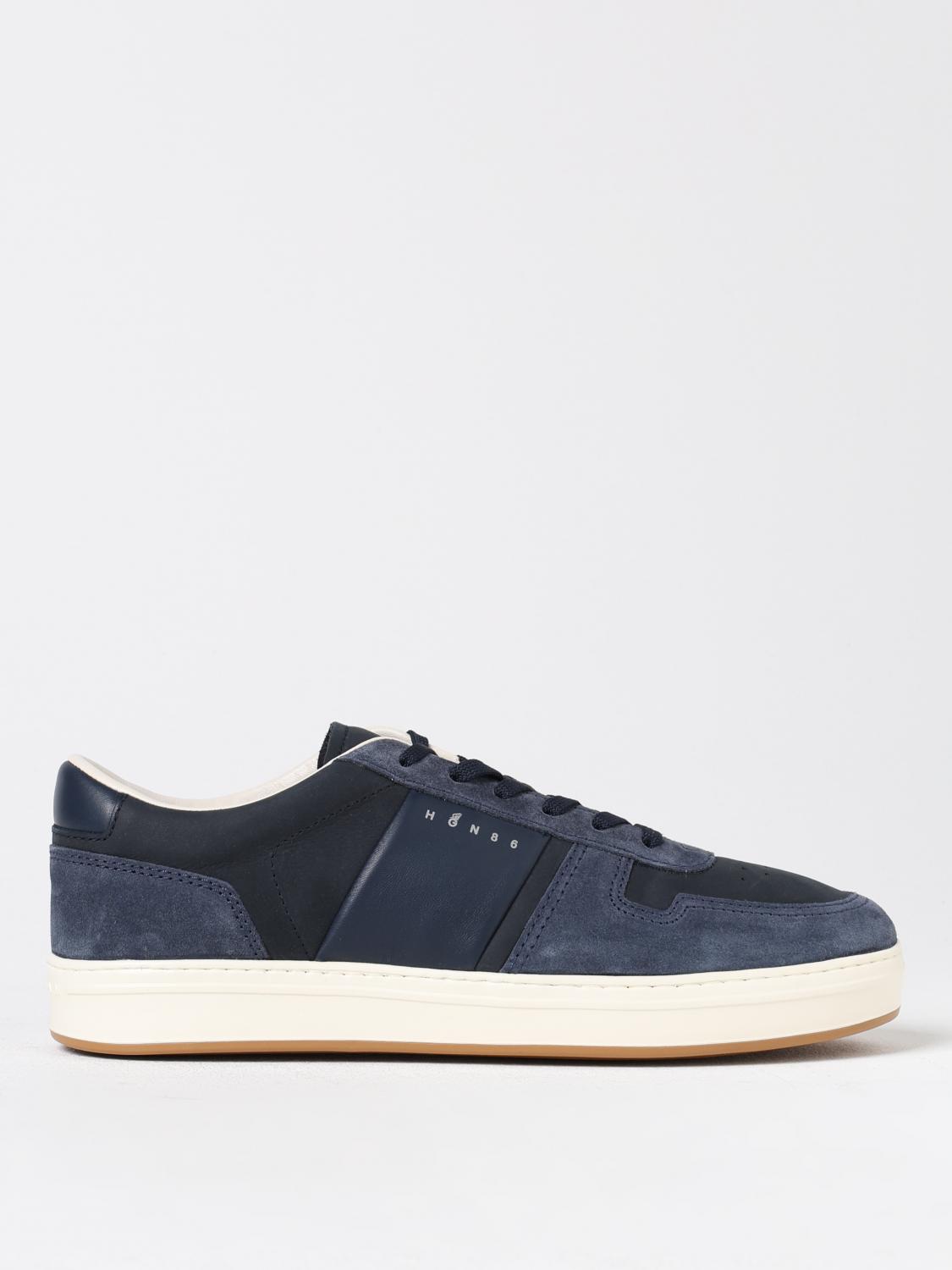 Shop Hogan Sneakers  Men Color Blue In Blau