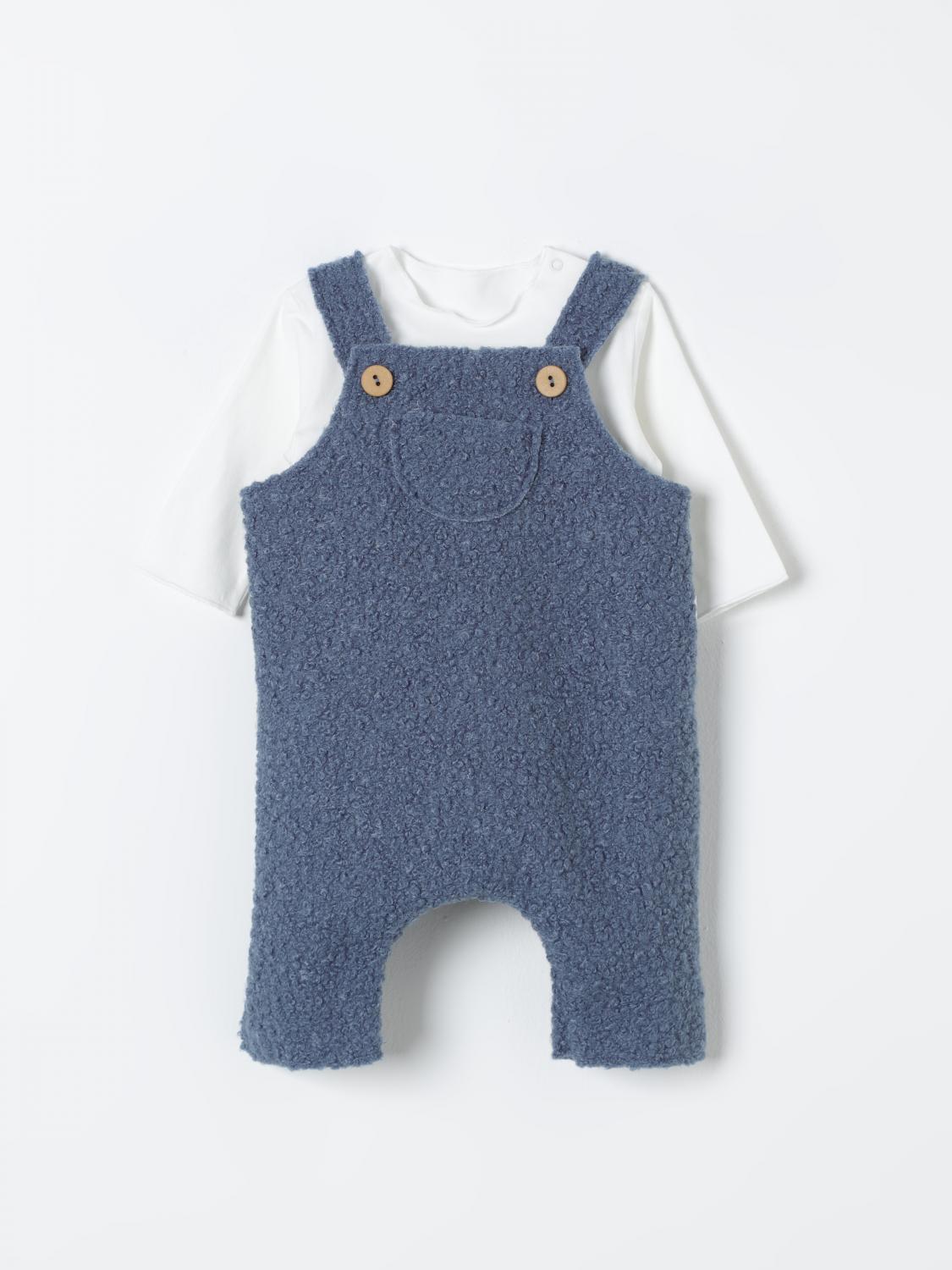 Shop Teddy & Minou Jumpsuit  Kids Color Blue In Blau