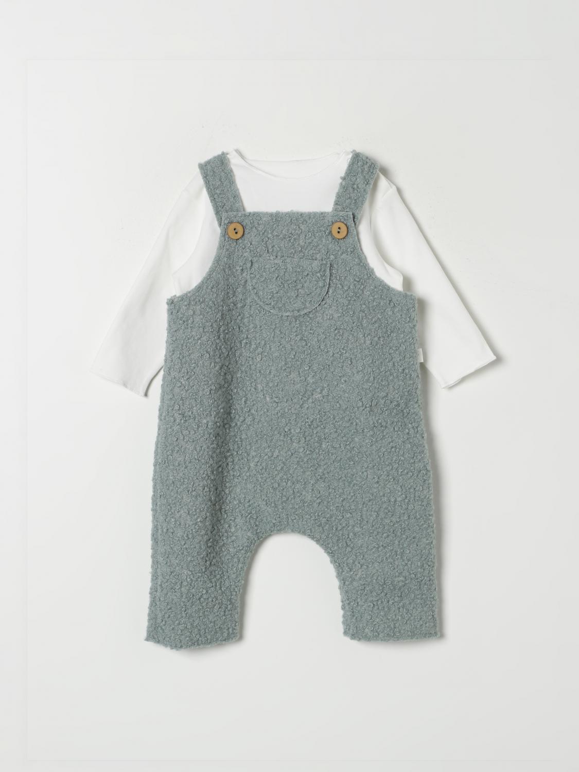 Shop Teddy & Minou Jumpsuit  Kids Color Green In Grün