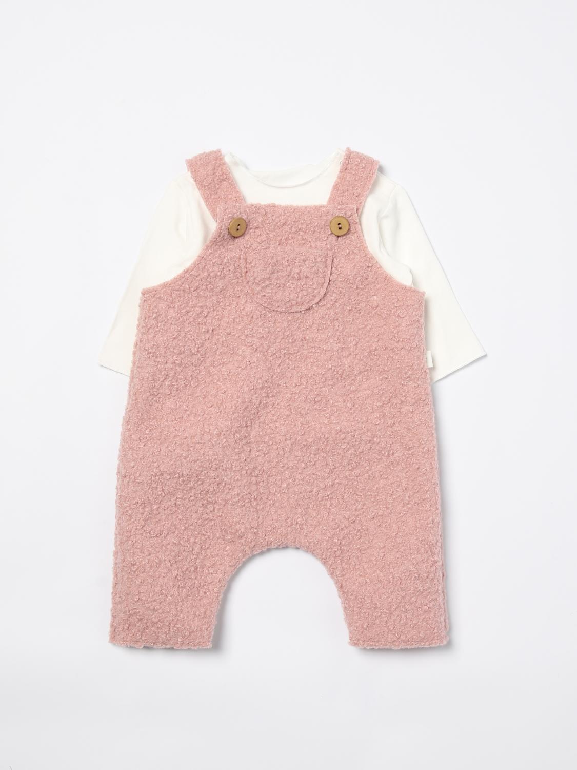 Shop Teddy & Minou Jumpsuit  Kids Color Blush Pink In Puder