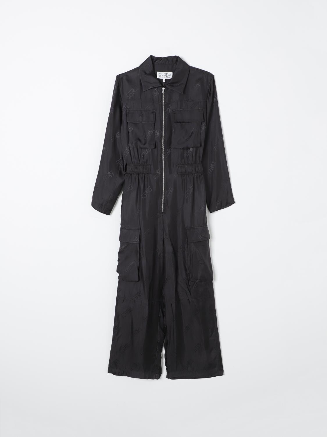 Shop Mm6 Maison Margiela Tracksuit  Kids Color Black In Schwarz