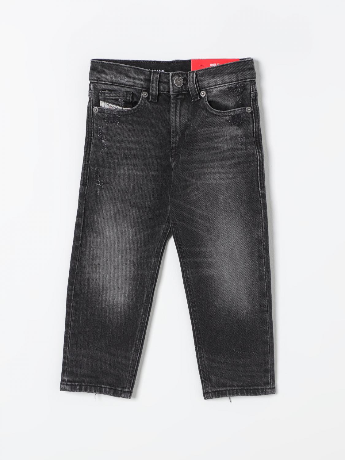 Shop Diesel Jeans  Kids Color Black In Schwarz