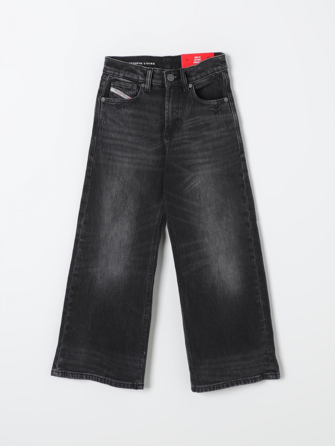 Diesel Jeans  Kinder Farbe Schwarz In Schwarz
