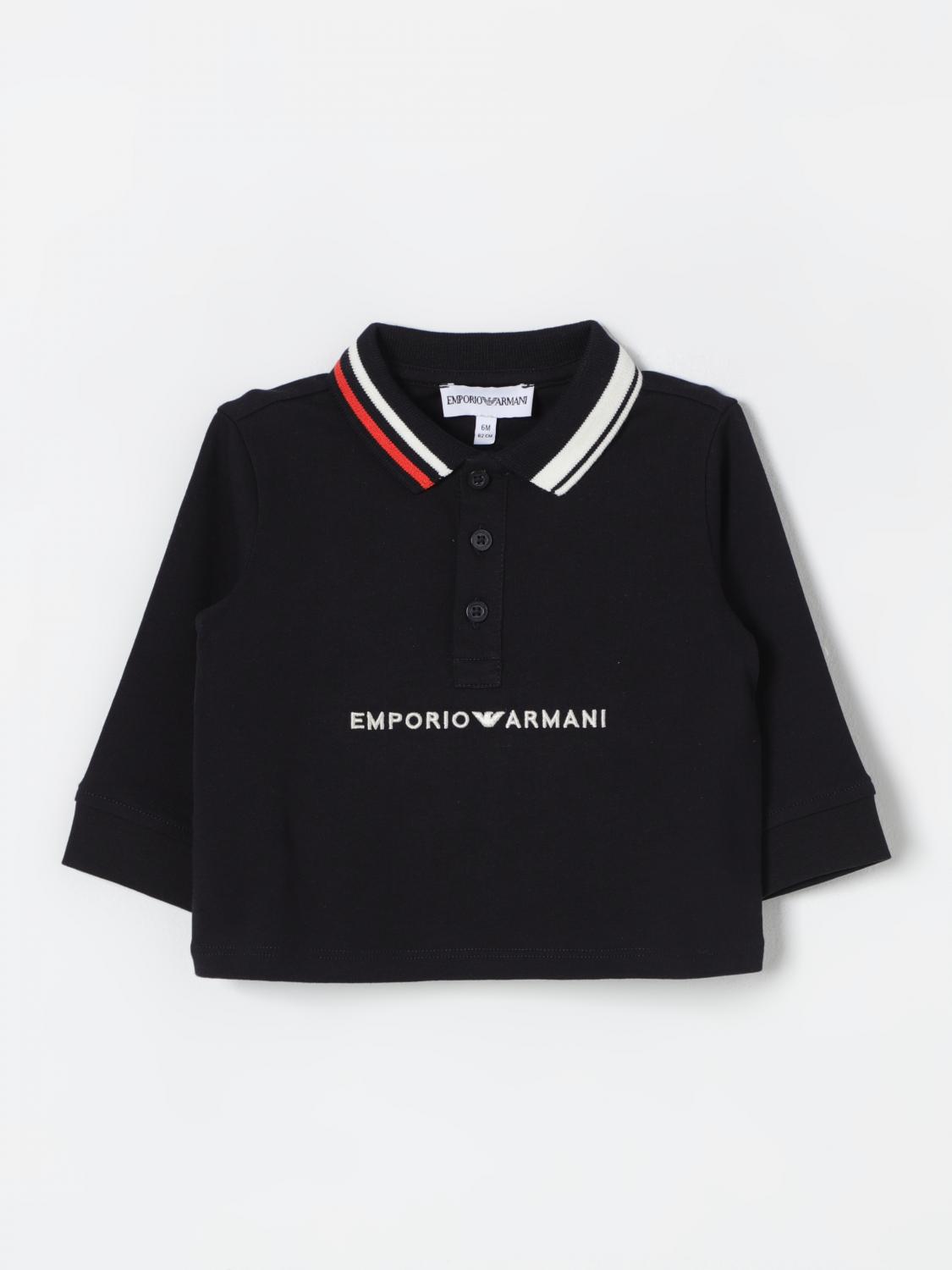 Shop Emporio Armani Sweater  Kids Color Navy