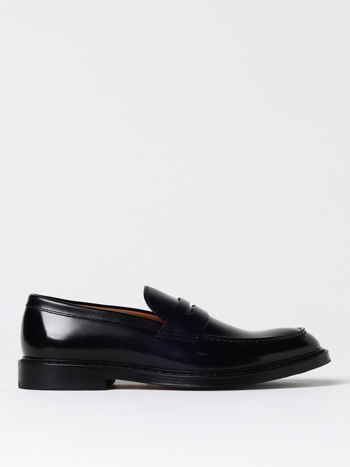 Shop Doucal's Loafers  Men Color Black In Schwarz