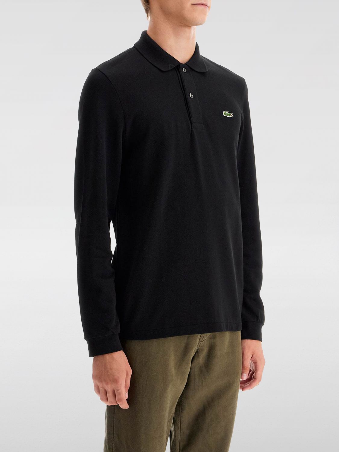 Polo Shirt LACOSTE Men color Black