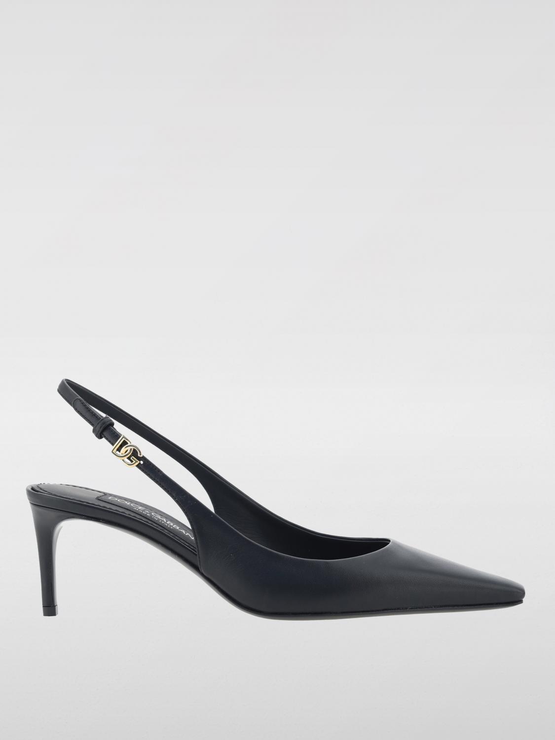 Shop Dolce & Gabbana High Heel Shoes  Woman Color Black In Schwarz