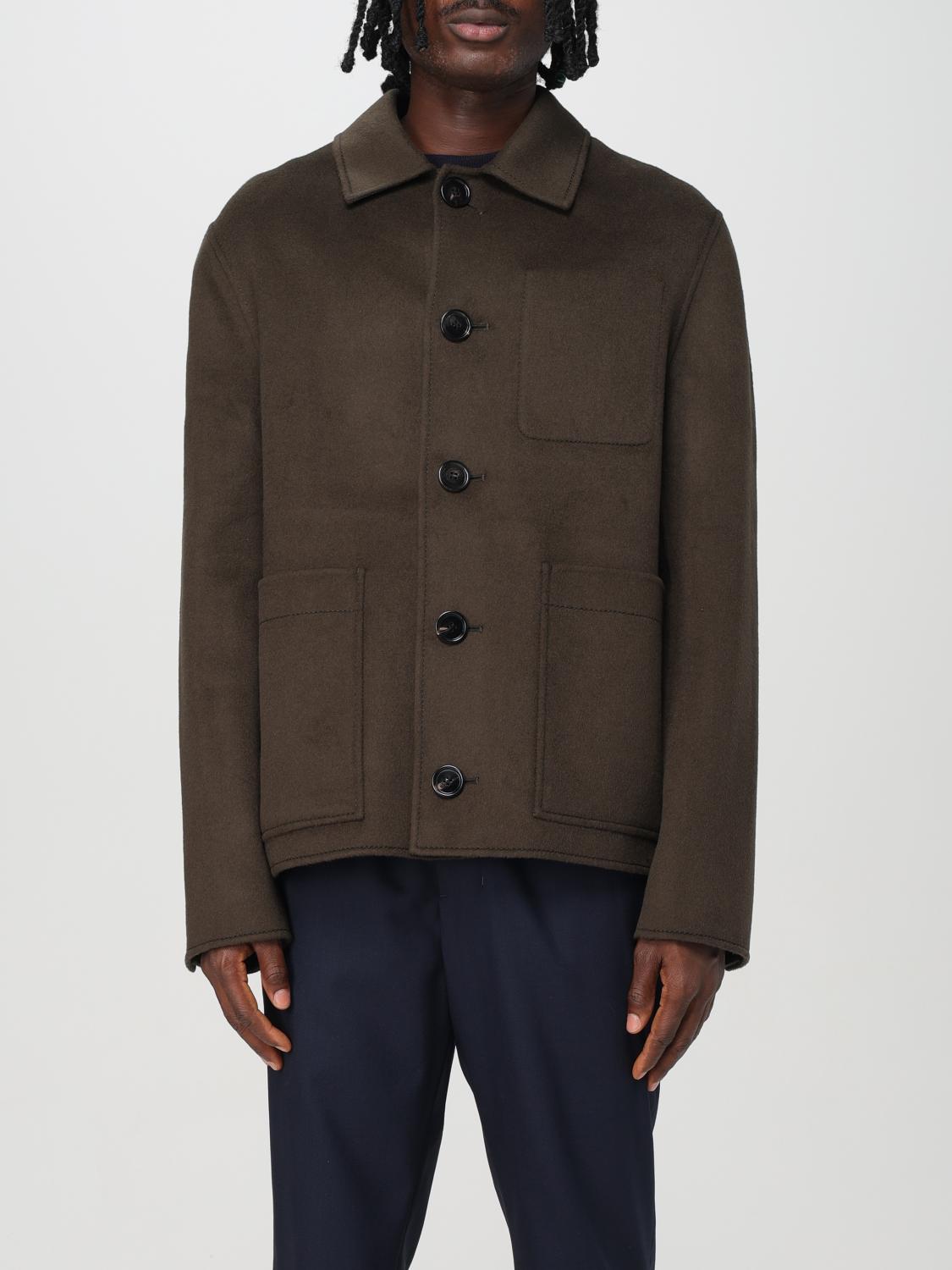 Jacket AMI PARIS Men color Coffee