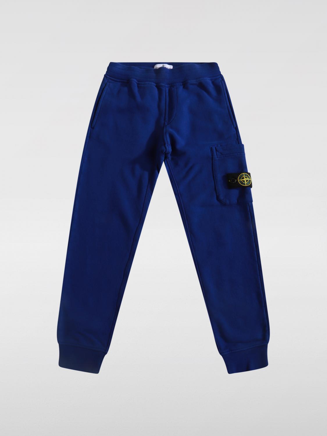 STONE ISLAND PANTS STONE ISLAND JUNIOR KIDS COLOR BLUE F92120009