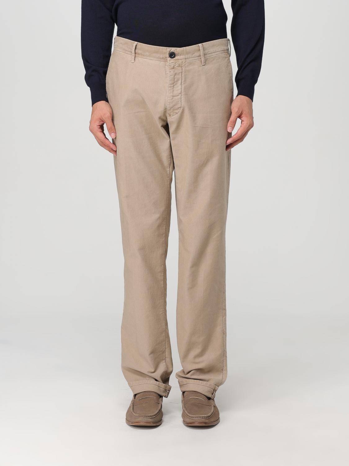 Incotex Pants  Men Color Grey In Grau