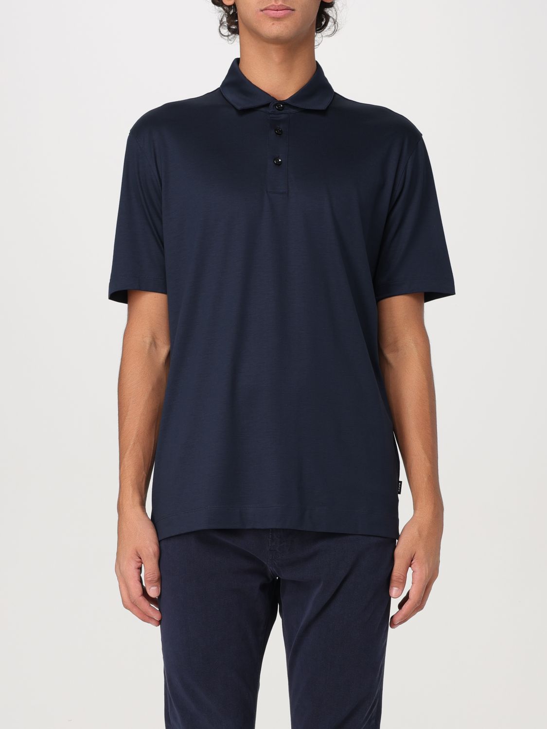 Shop Hugo Boss Polo Shirt Boss Men Color Navy