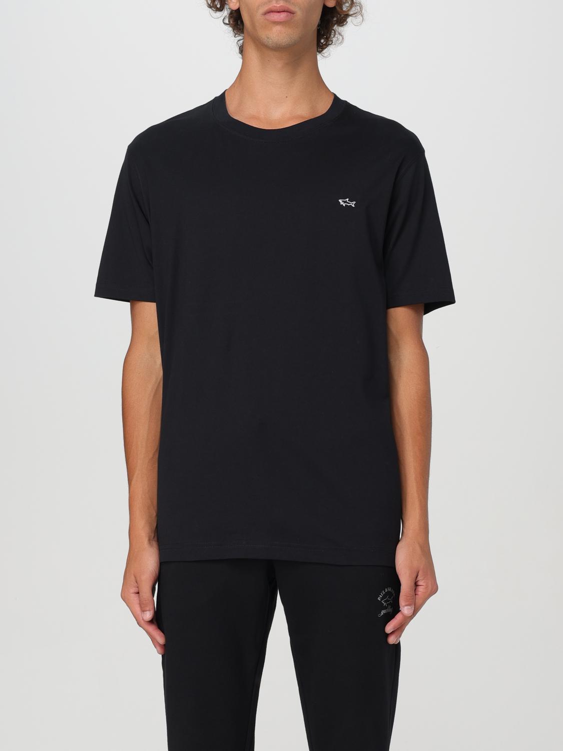 Shop Paul & Shark T-shirt  Men Color Black In Schwarz