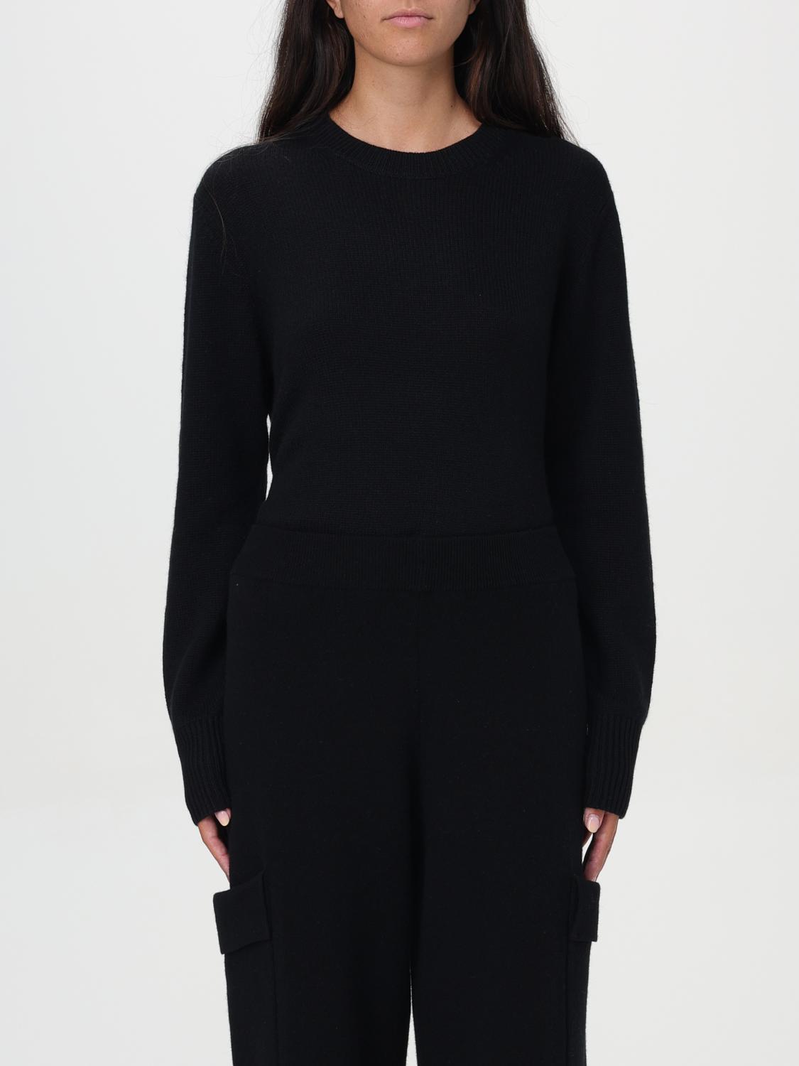 Shop Allude Sweater  Woman Color Black In Schwarz