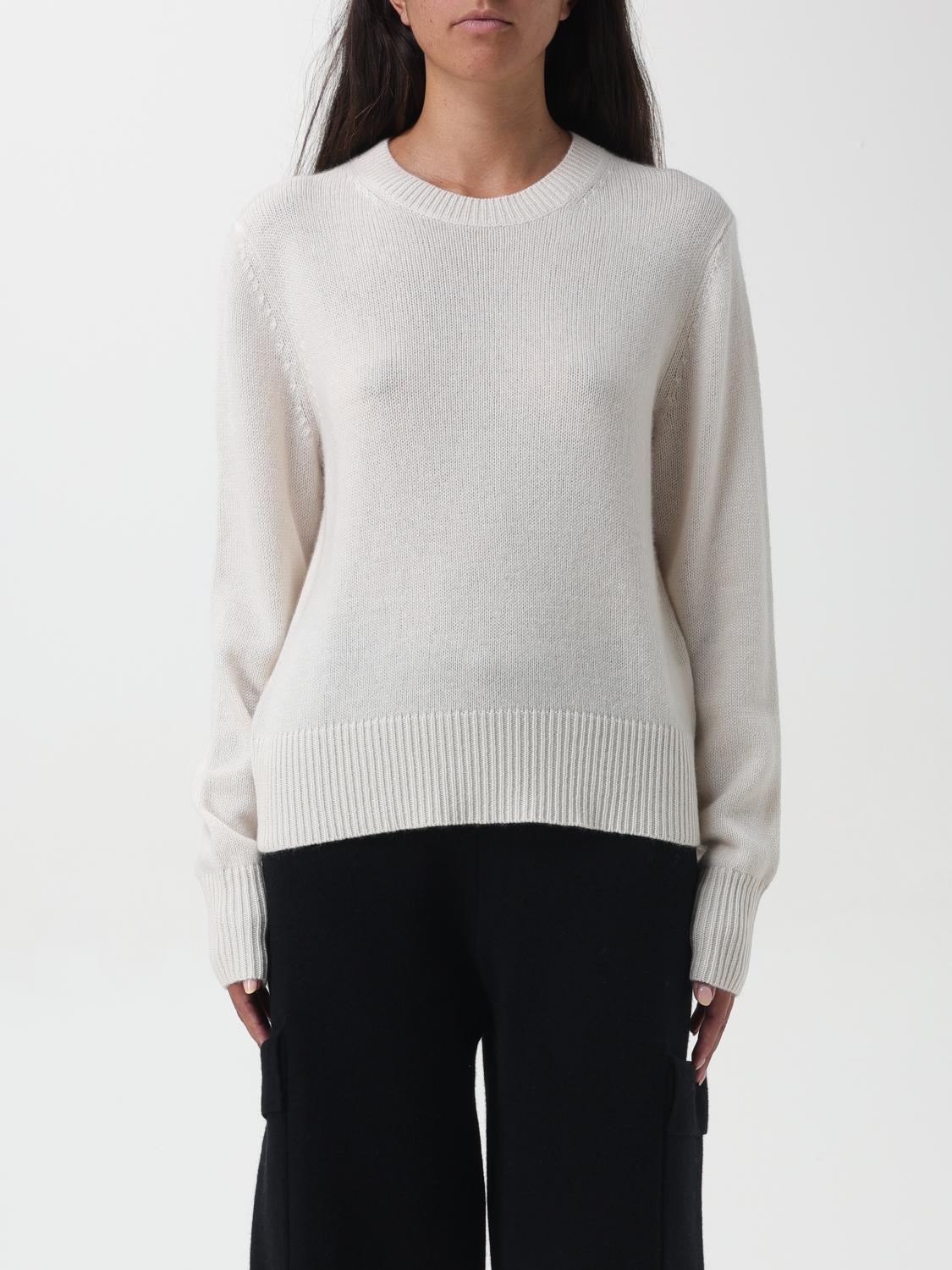 Shop Allude Sweater  Woman Color Beige