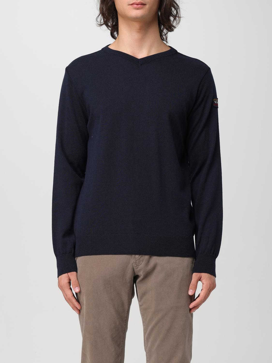 Shop Paul & Shark Sweater  Men Color Blue In Blau