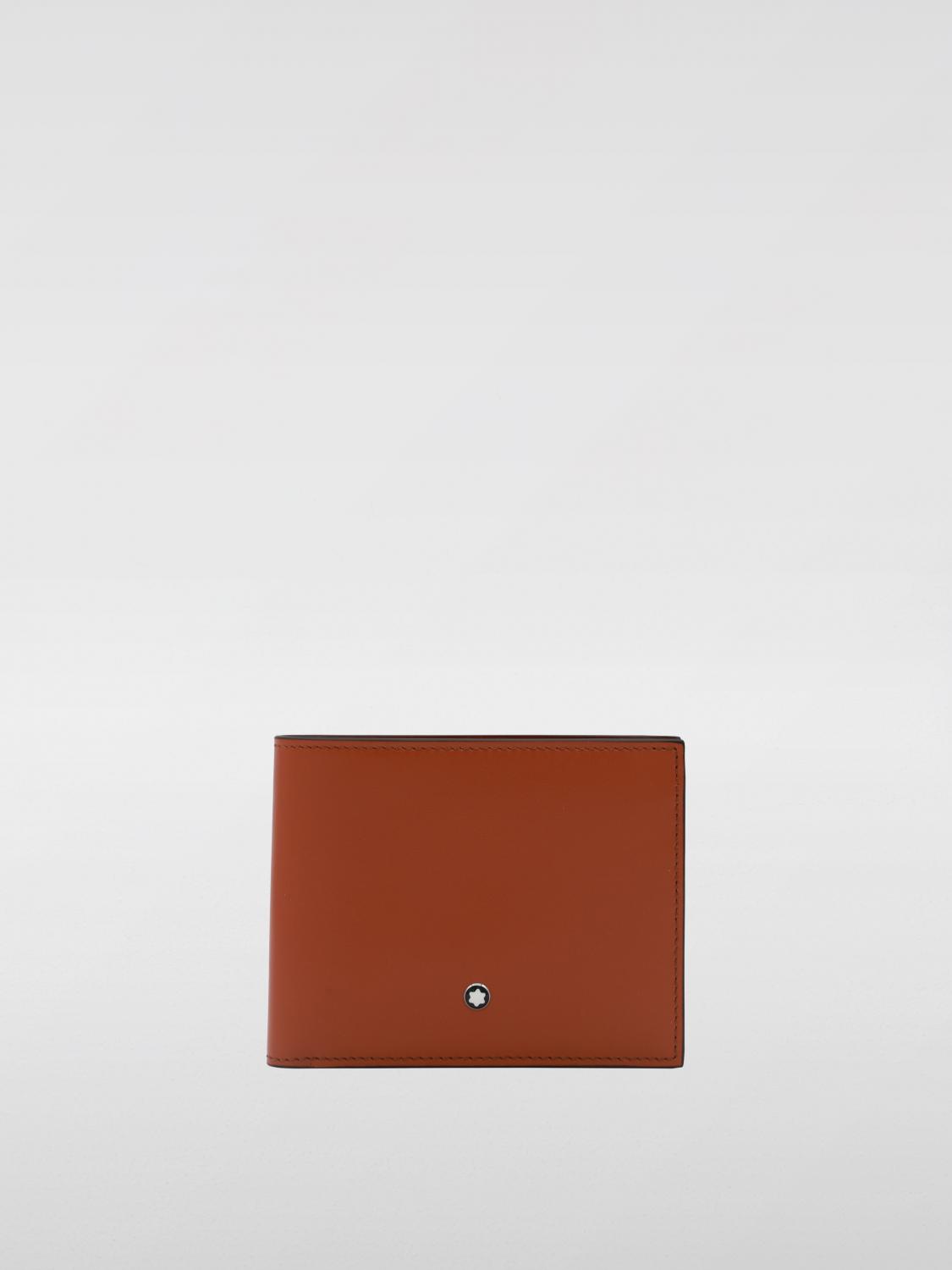 wallet montblanc men color rust