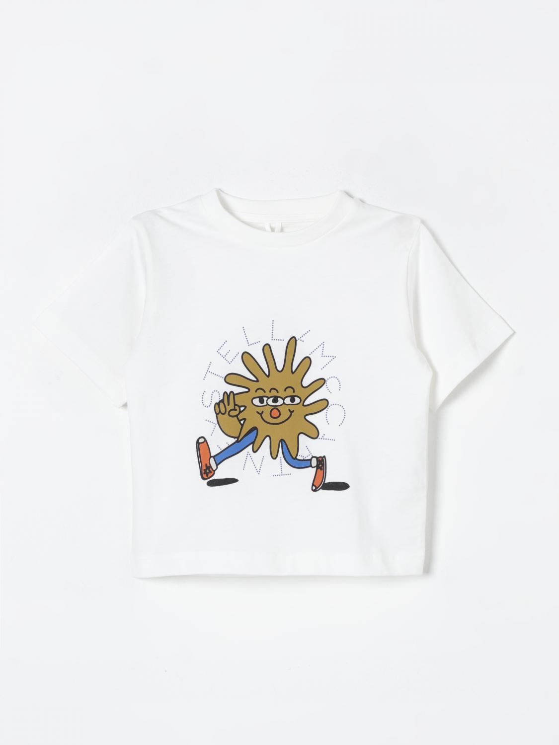 STELLA MCCARTNEY T-SHIRT STELLA MCCARTNEY KIDS KIDS COLOR IVORY F92363044