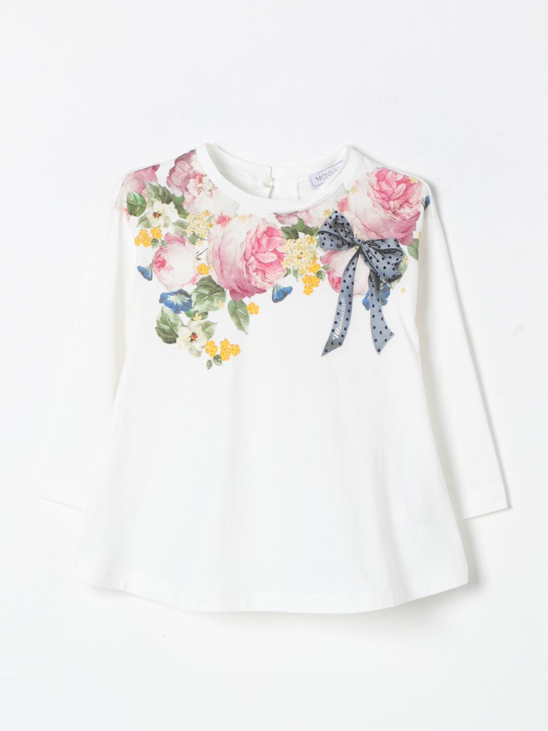 Monnalisa T-shirt Kids Color Yellow Cream In Yellow Cream