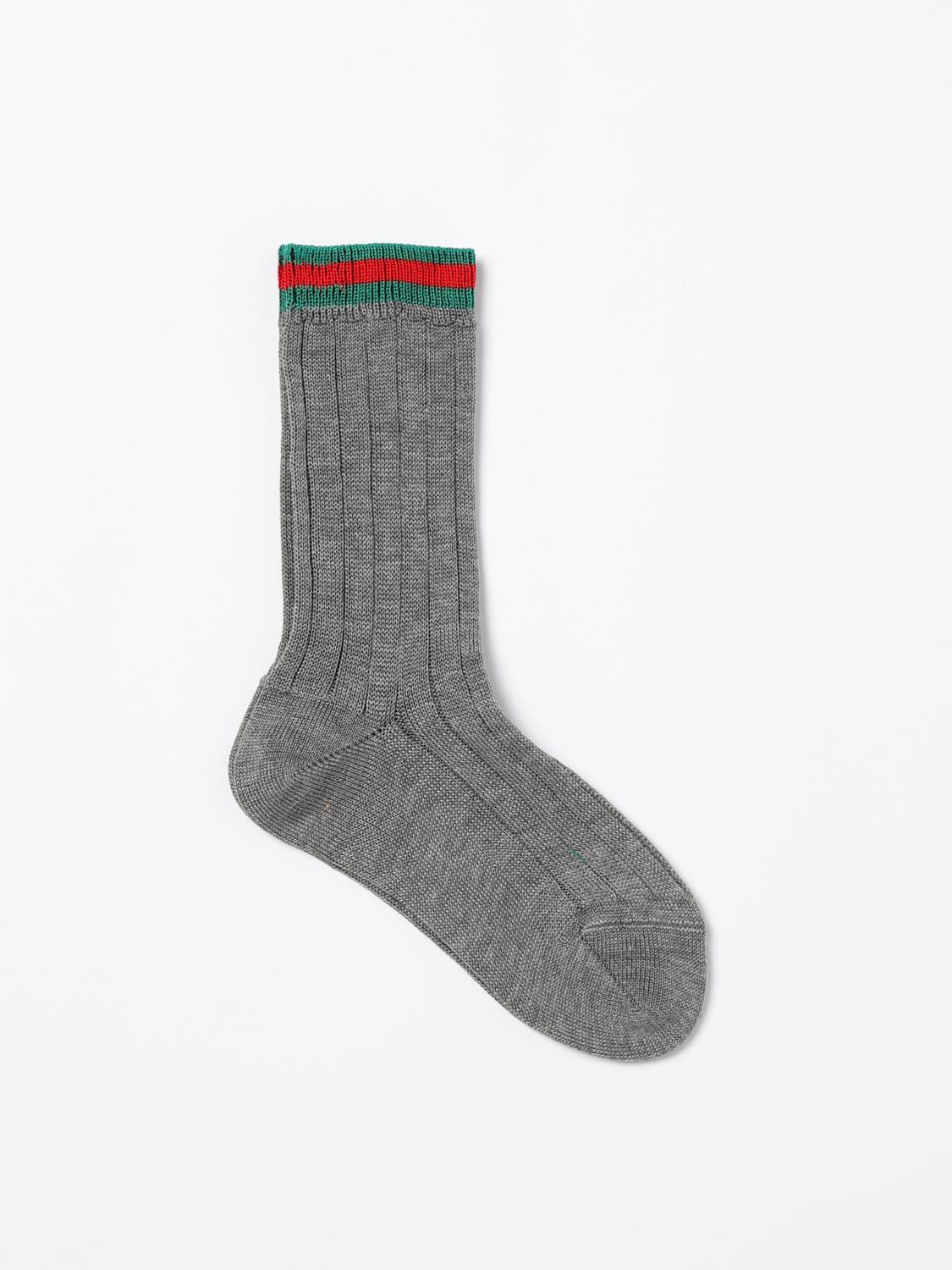GUCCI Socks Kids color Grey　GUCCI ソックス キッズカラー グレー GUCCI