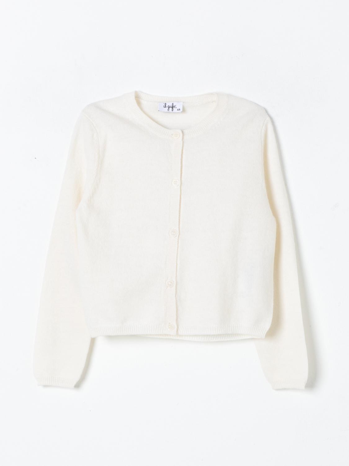 Shop Il Gufo Sweater  Kids Color Milk In Milch