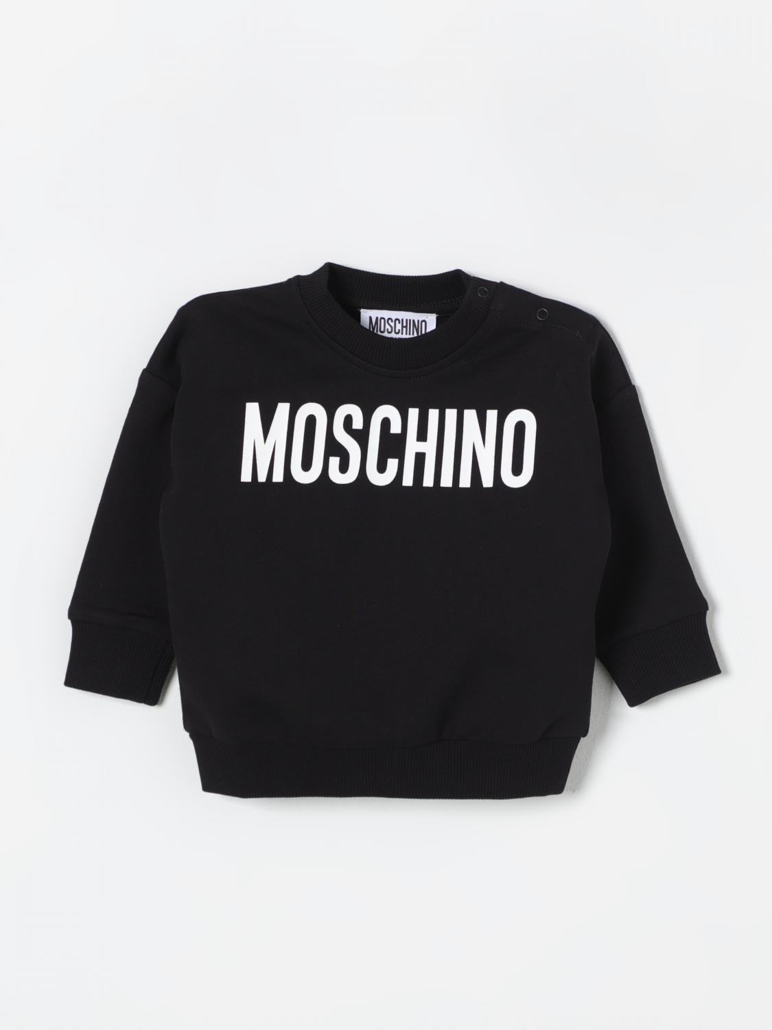 Shop Moschino Sweater  Kids Color Black In Schwarz