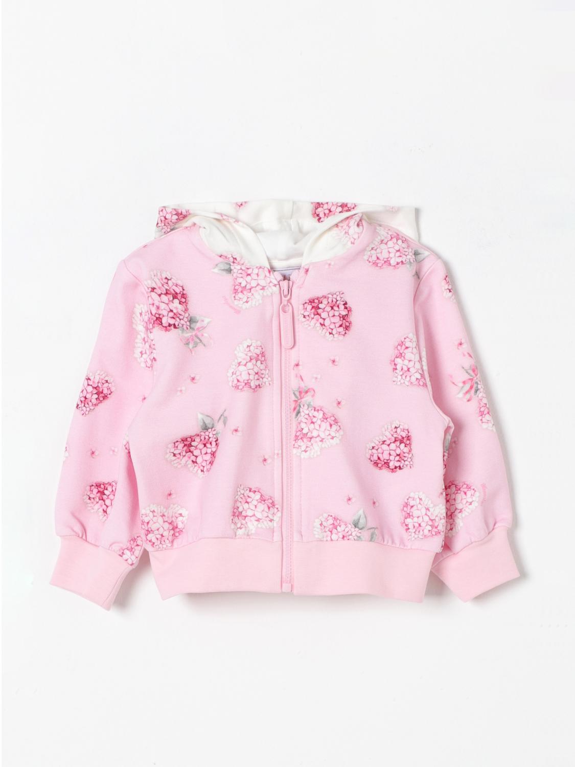 Shop Monnalisa Sweater  Kids Color Pink