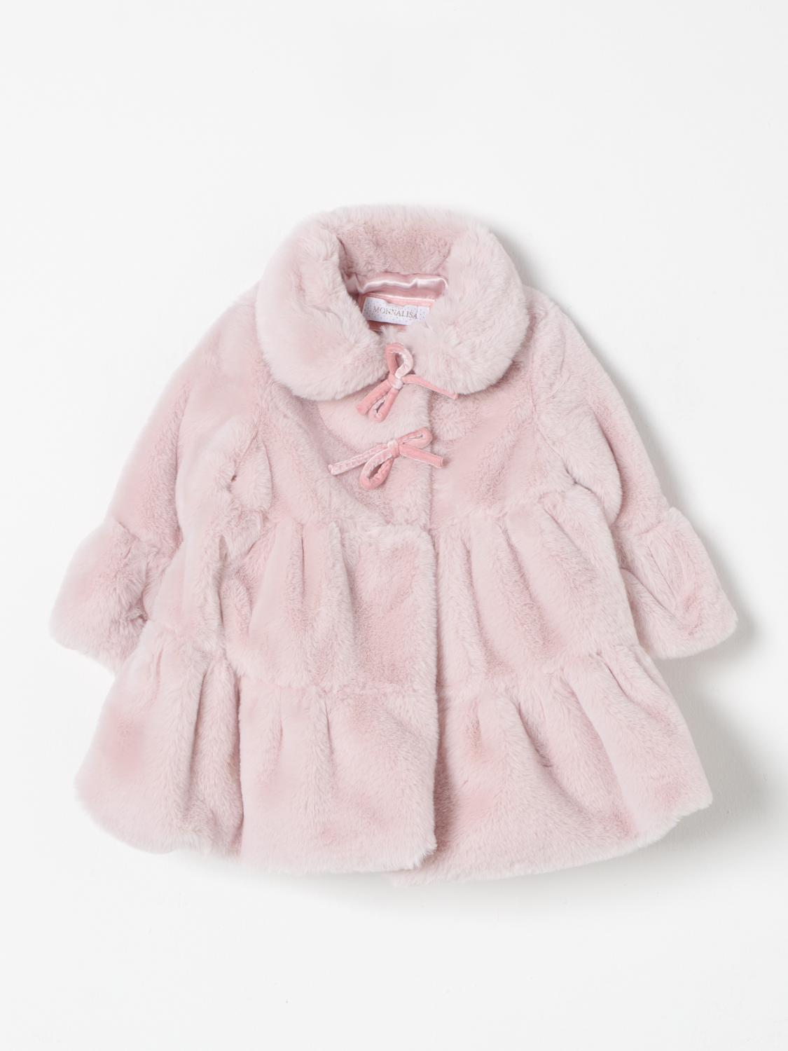 Shop Monnalisa Coats  Kids Color Violet In Violett