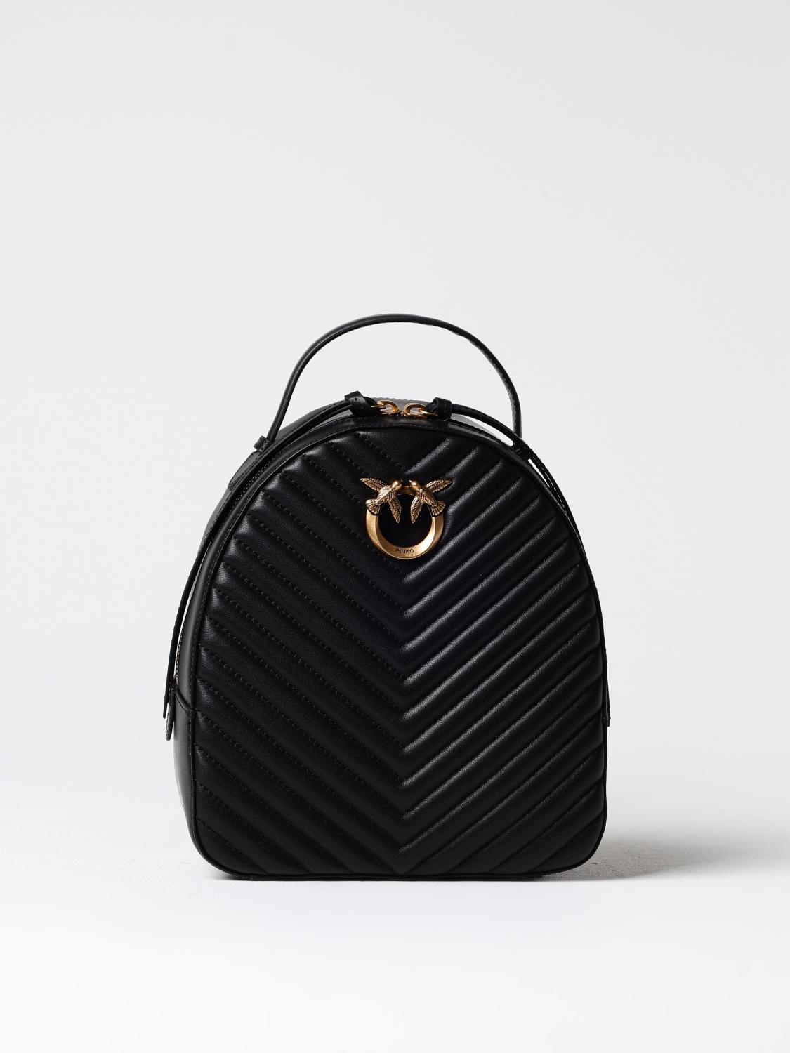 Backpack PINKO Woman color Black