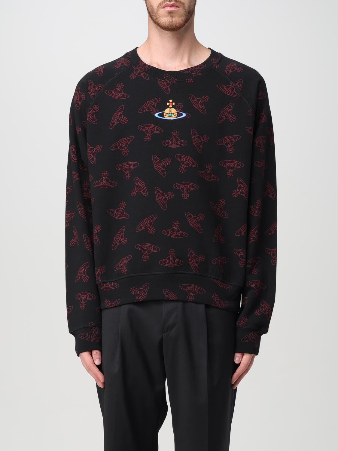 Shop Vivienne Westwood Sweatshirt  Men Color Black In Schwarz