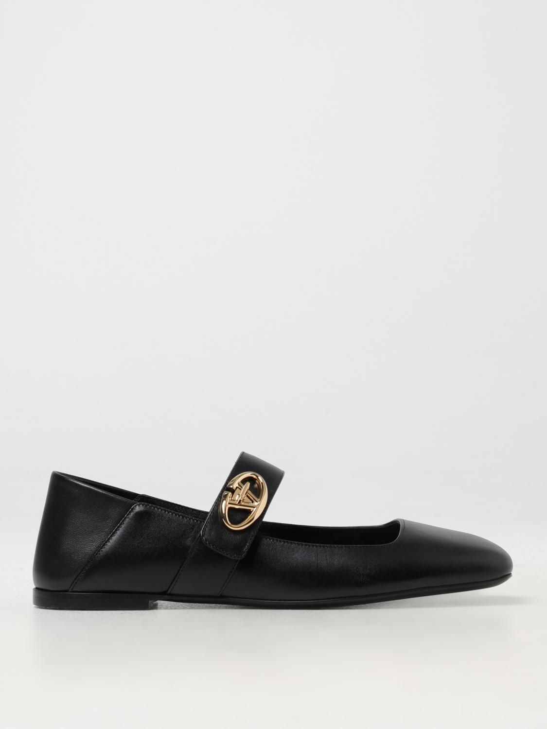 Valentino Garavani Woman Pumps Black Size 8 Leather In Schwarz