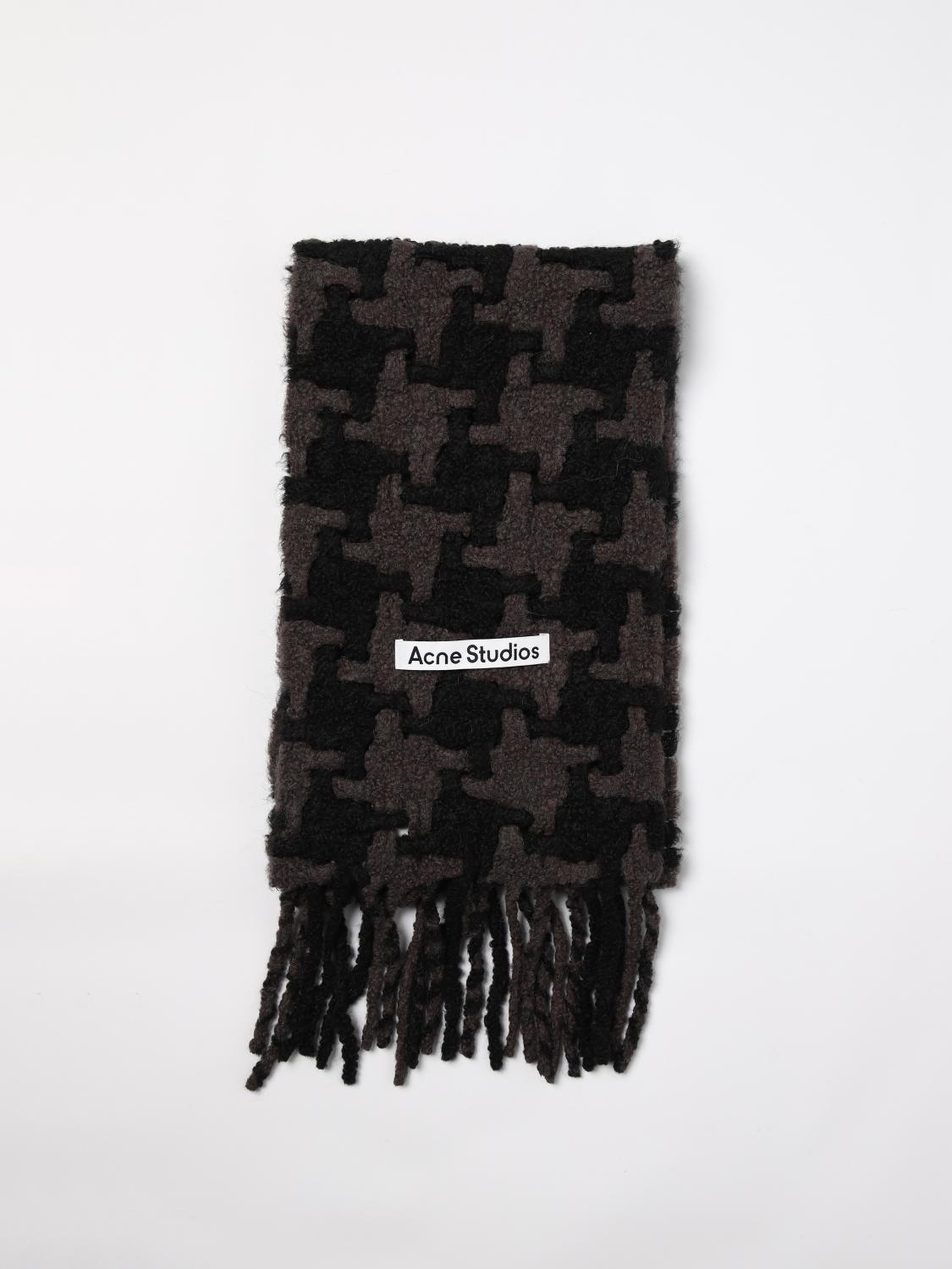 Scarf ACNE STUDIOS Men color Black