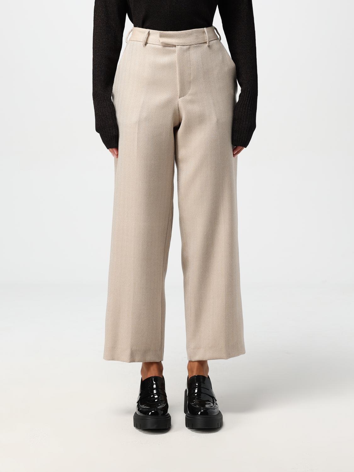 Pt01 Pants  Woman Color Beige In Beige