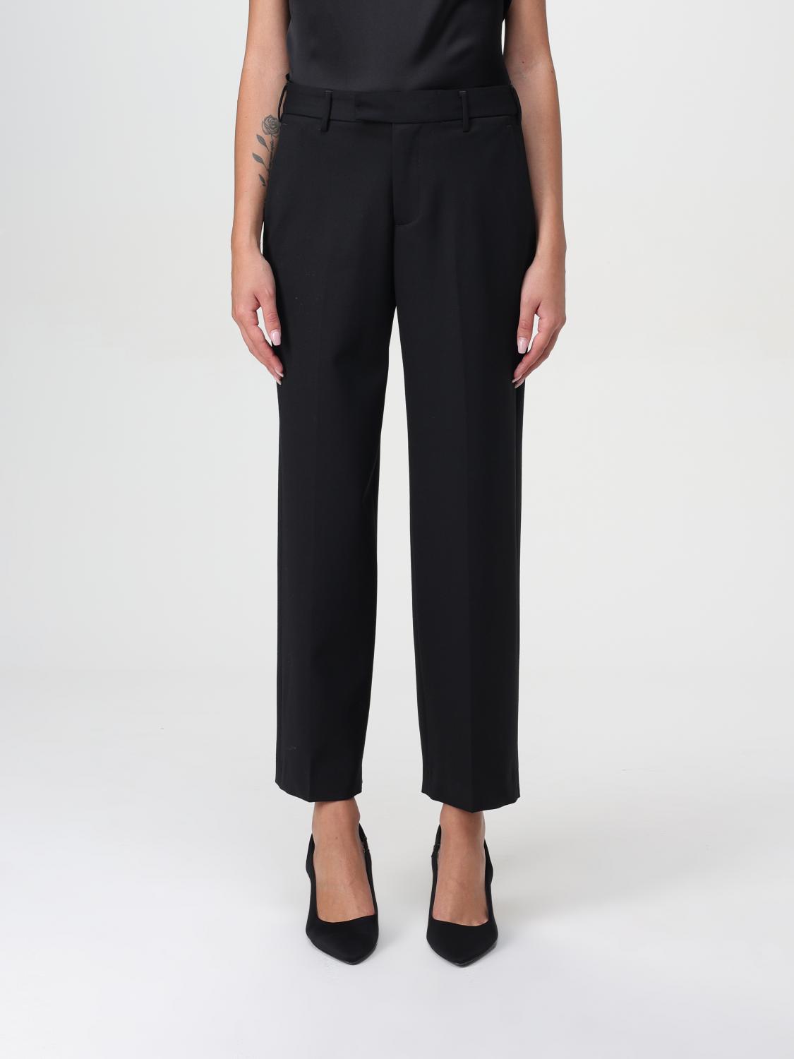 Shop Pt01 Pants  Woman Color Black In Schwarz