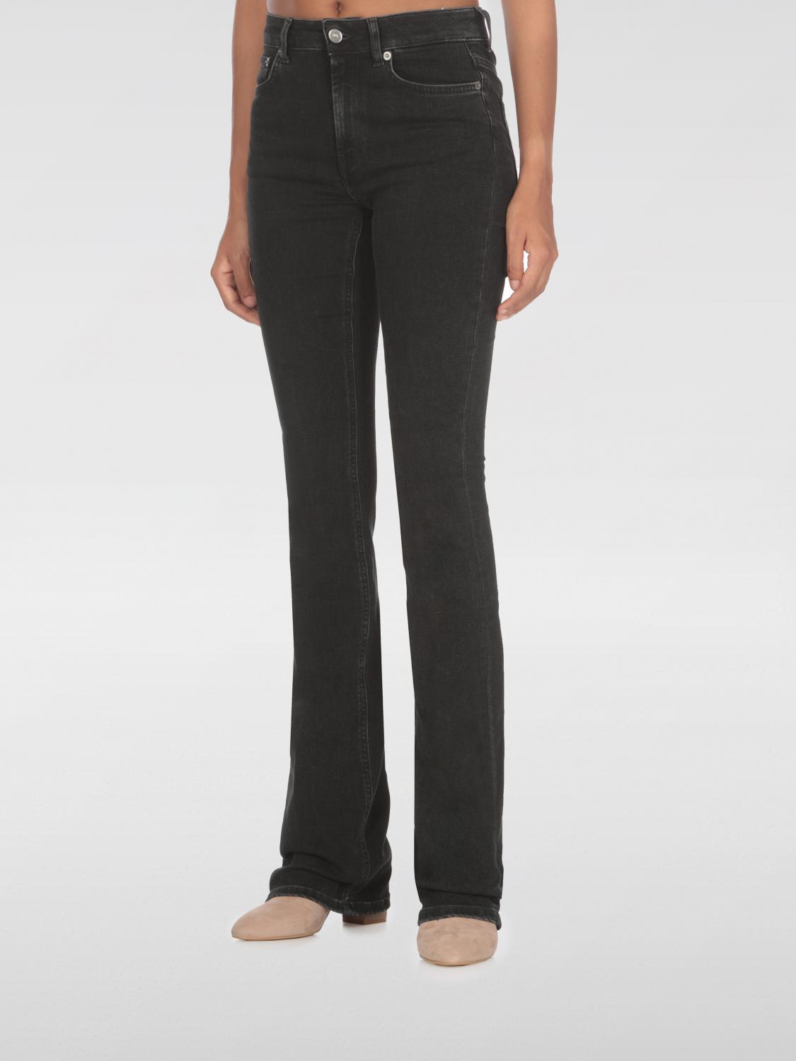 Dondup Jeans  Woman Color Black In Schwarz