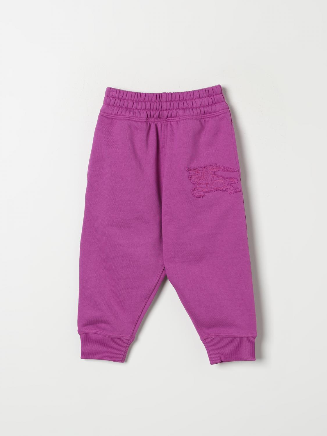 BURBERRY Pants Kids color Violet　BURBERRY パンツ キッズカラー バイオレット BURBERRY