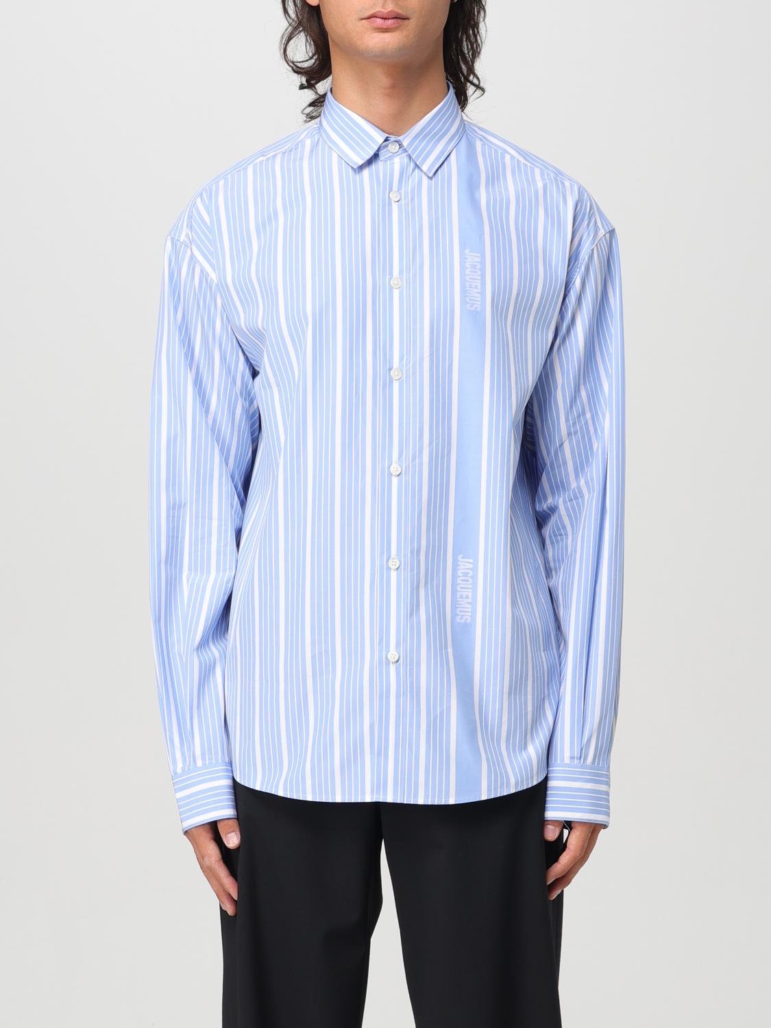 Shop Jacquemus Shirt  Men Color Multicolor In Bunt