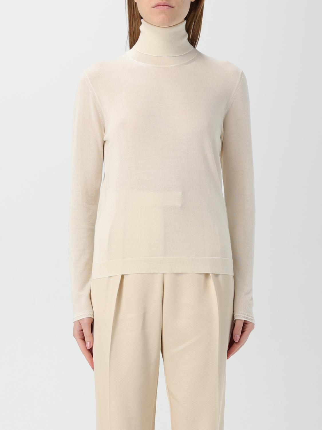 Tom Ford Silk Cashmere Turtleneck Sweater In Weiss