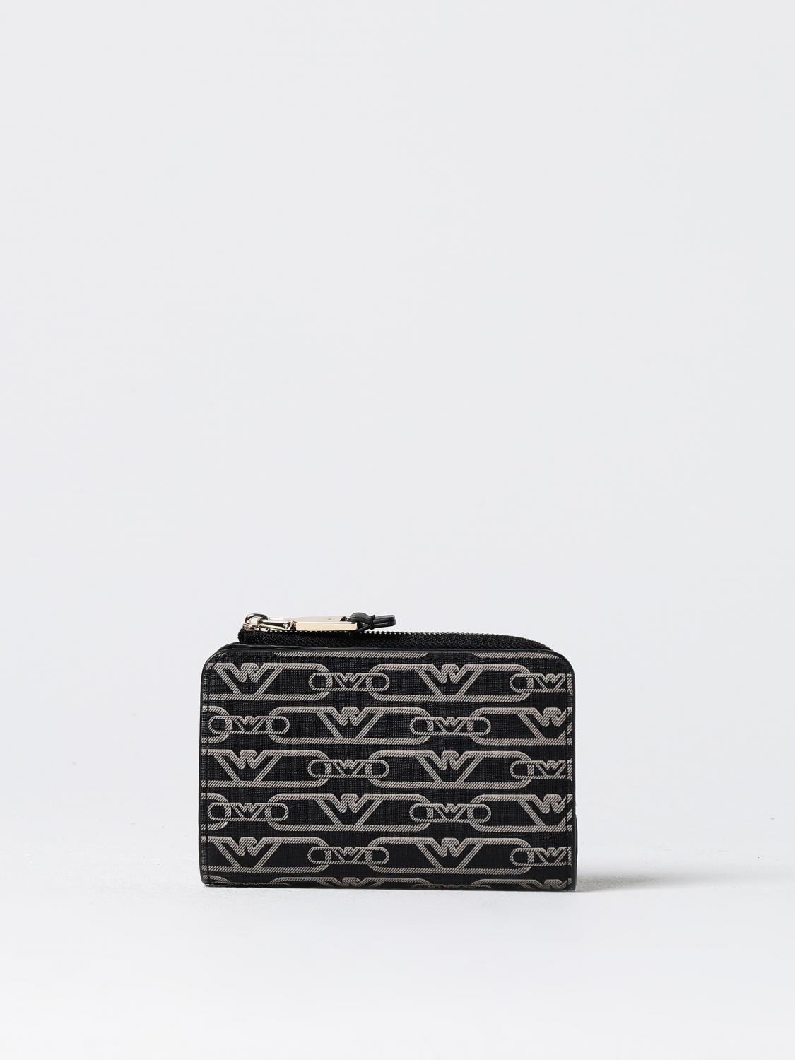 Emporio Armani Multi-card Printed Wallet In 印花/多色