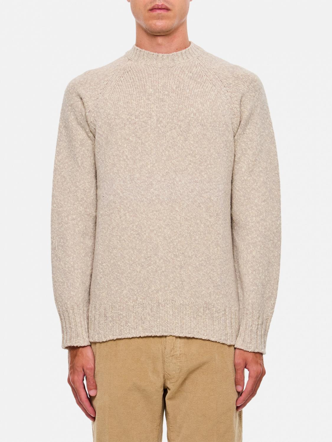 Drumohr Sweater Men Color White In Weiss