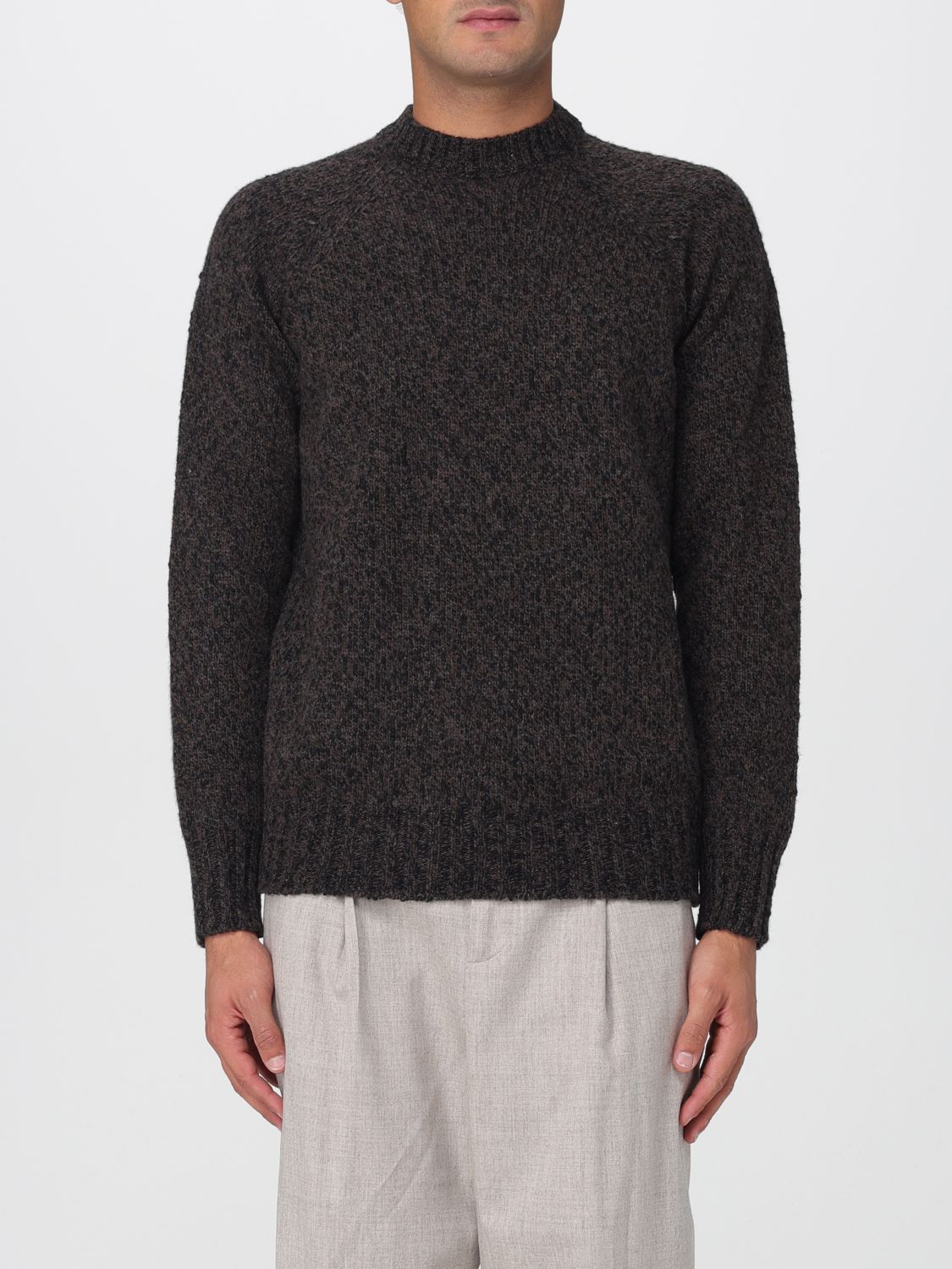 Drumohr Sweater  Men Color Brown