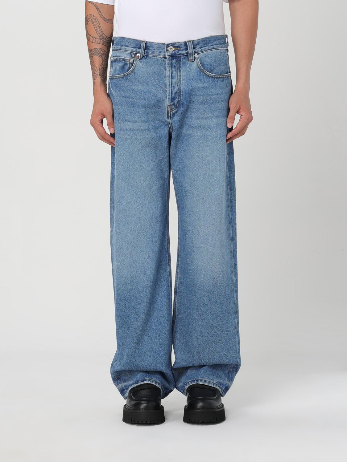 Shop Jacquemus Jeans  Men Color Blue In 蓝色