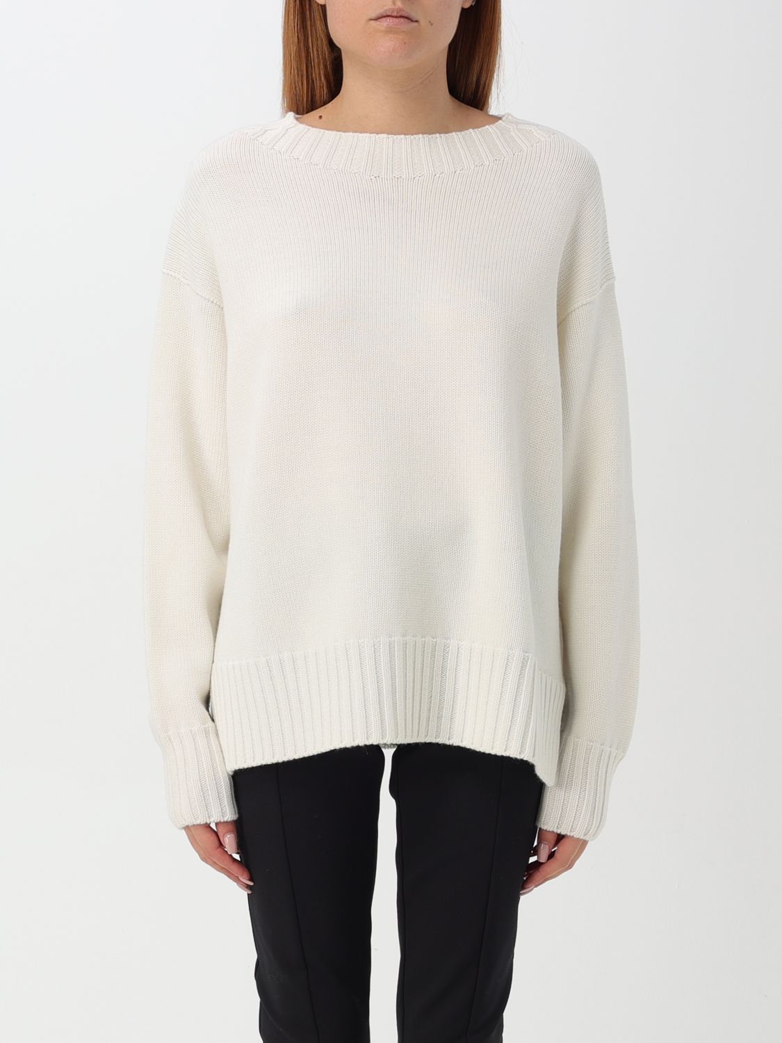 Shop Drumohr Sweater  Woman Color Milk In Milch