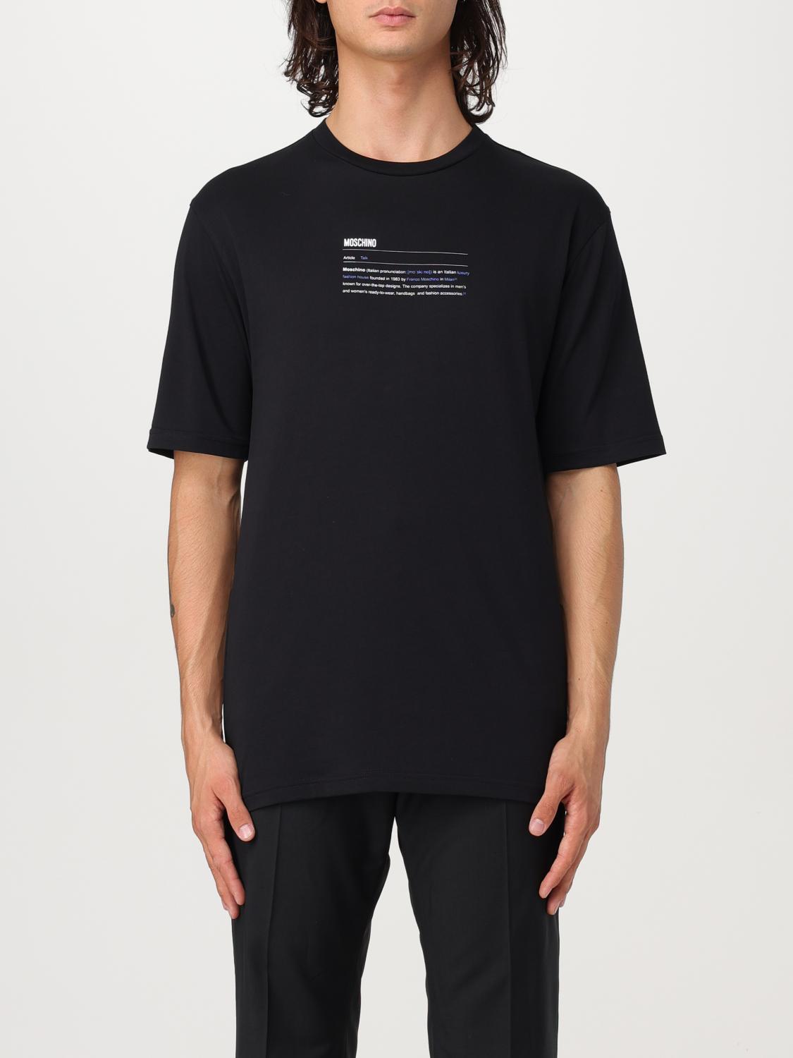 Moschino T-shirt  Couture Men Color Black In Schwarz