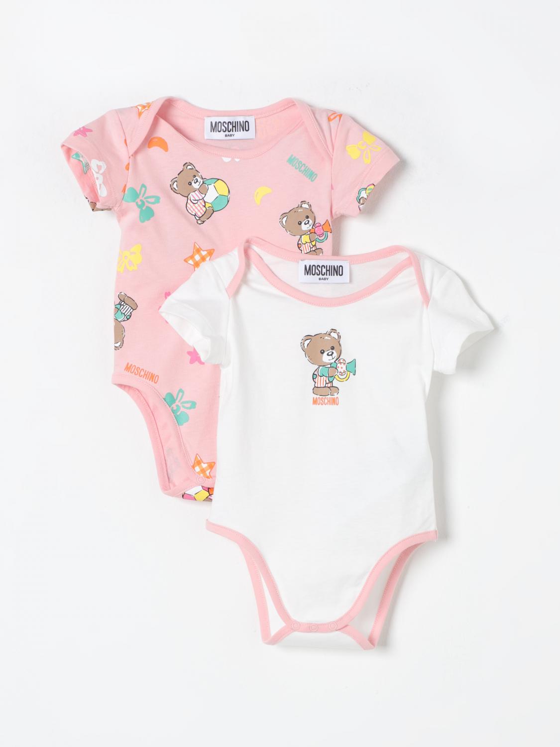 MOSCHINO BODYSUIT MOSCHINO KIDS COLOR PINK F93009010