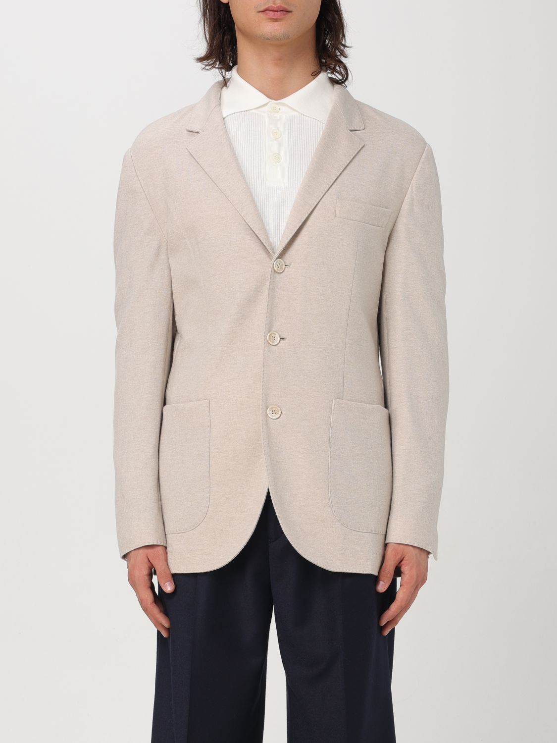 Brunello Cucinelli Blazer  Men Color Sand