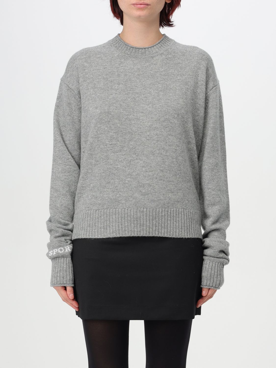 Sportmax Sweater  Woman Color Grey In 灰色