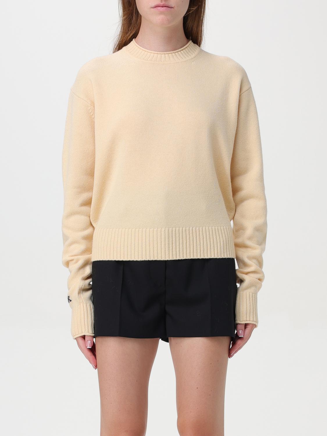 Shop Sportmax Sweater  Woman Color Ocher In Ocker