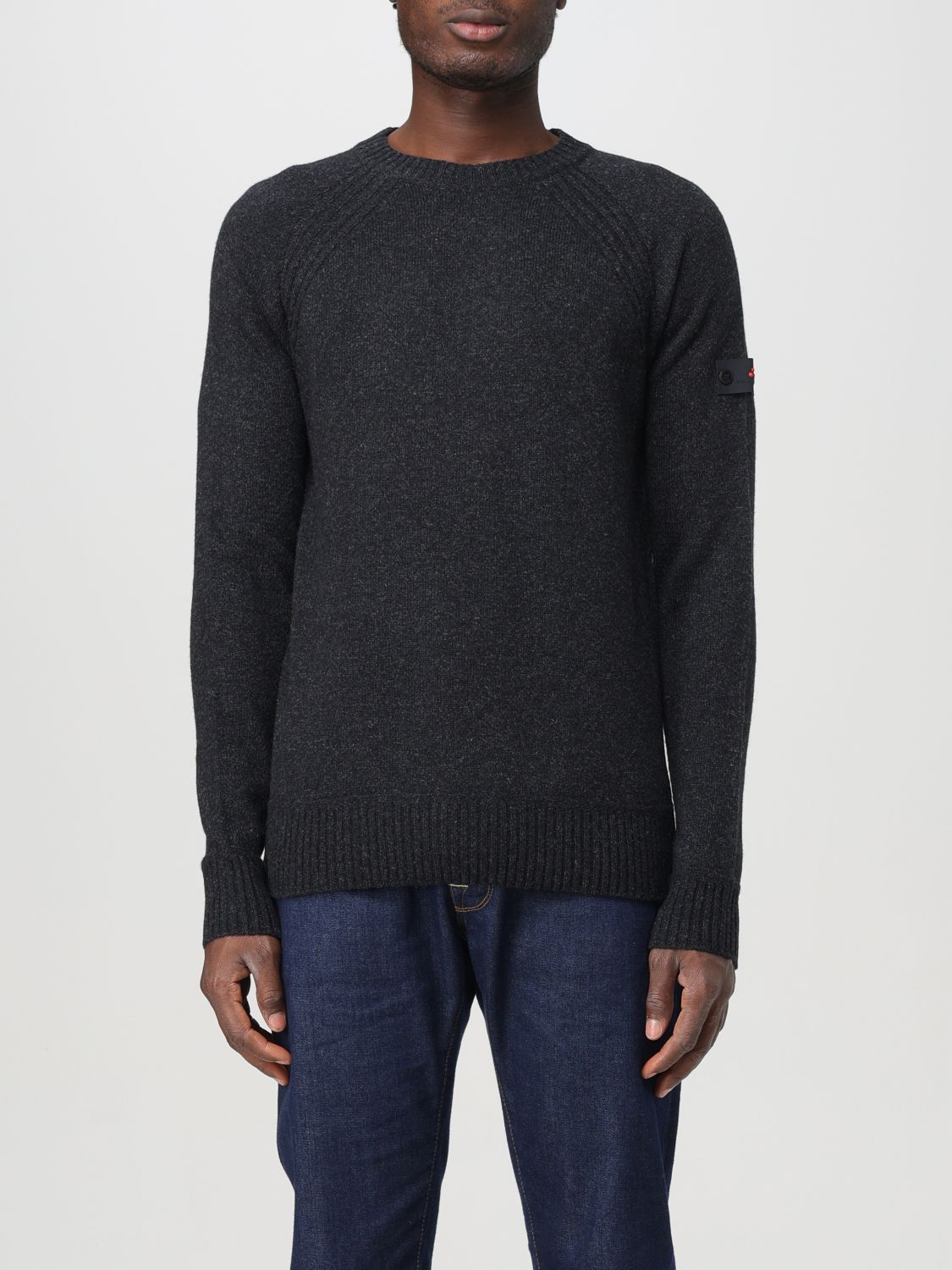 Shop Peuterey Sweater  Men Color Black In Schwarz